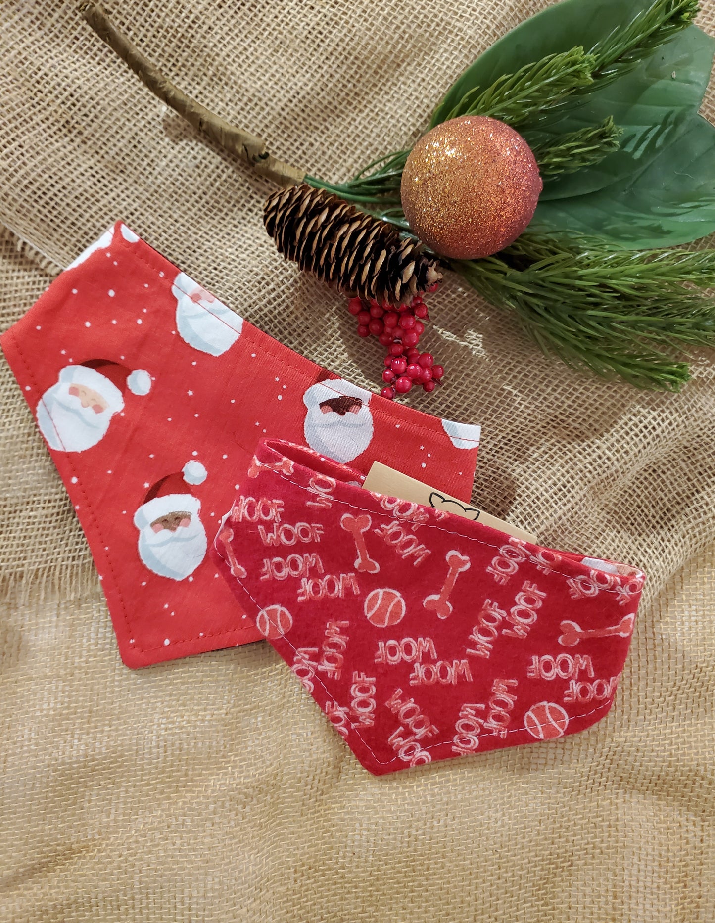 Holiday Dog Bandanas