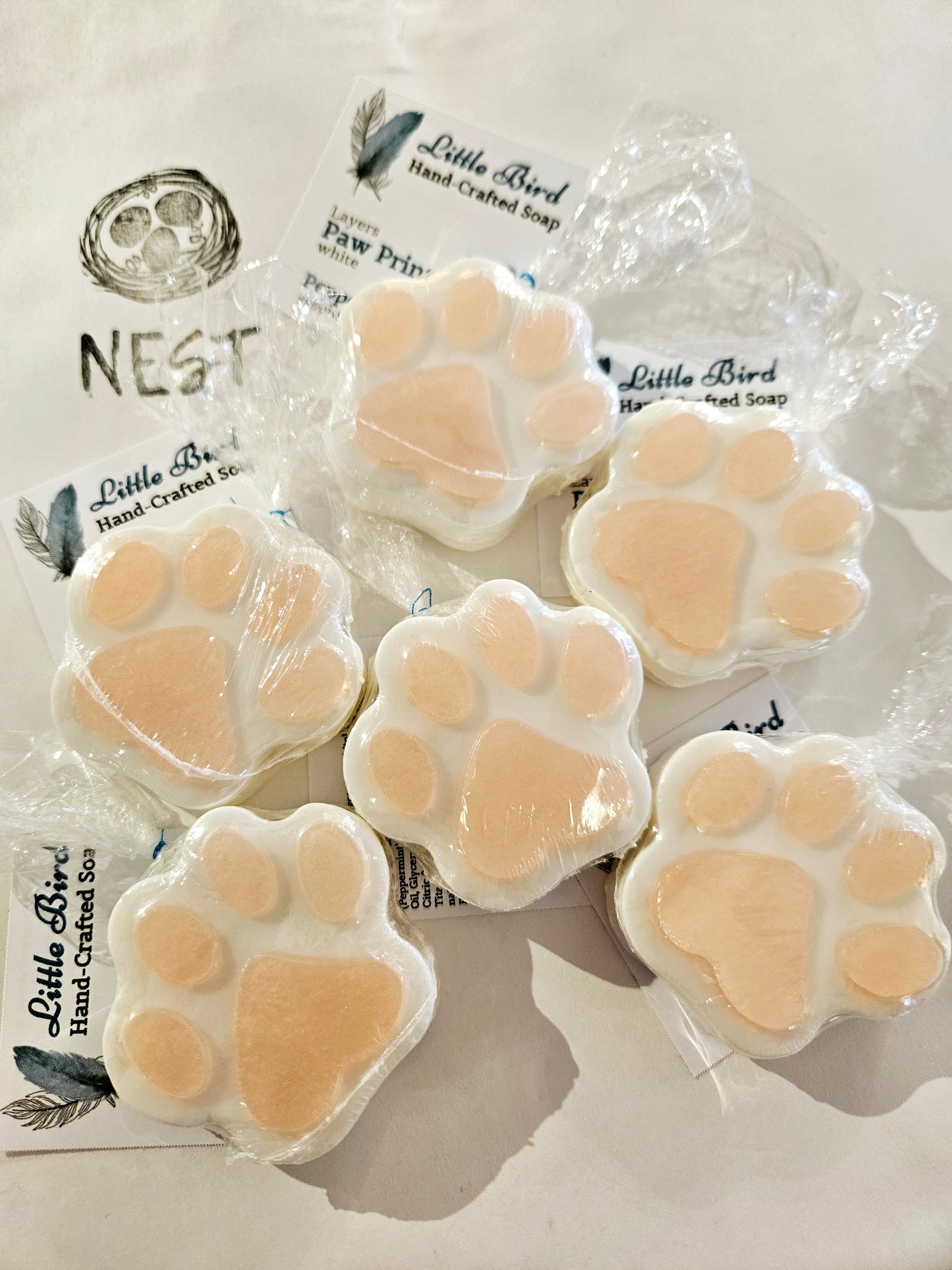 Hand Crafted Glycerin Paw Soaps