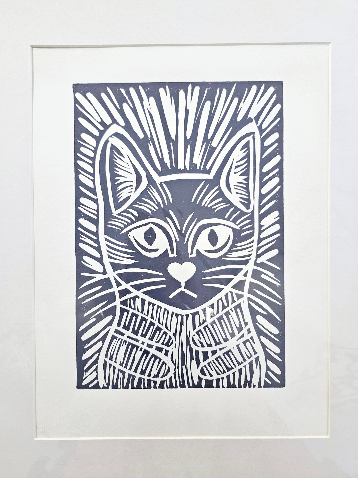 Original Linocut Art