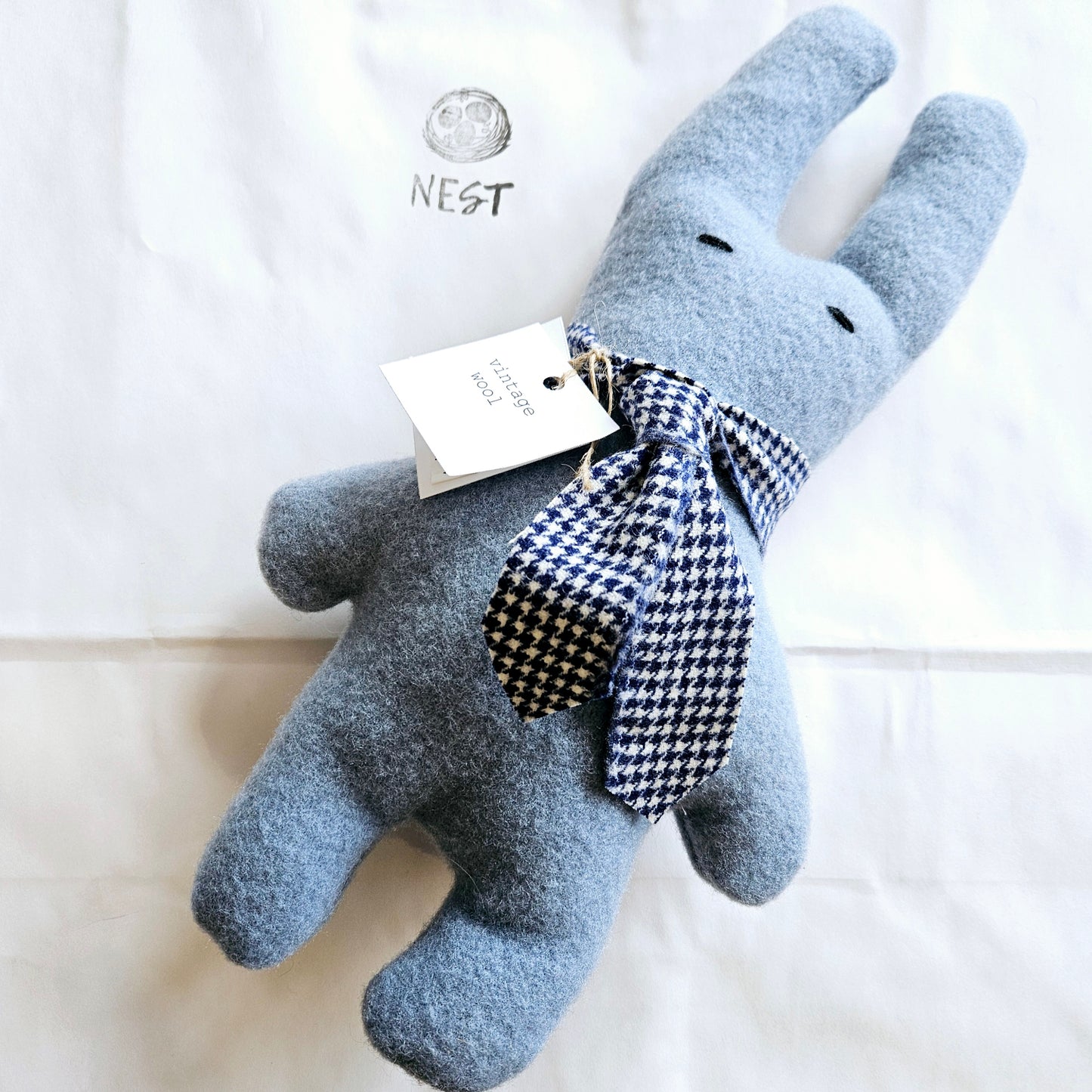 Vintage Wool Animal Stuffies