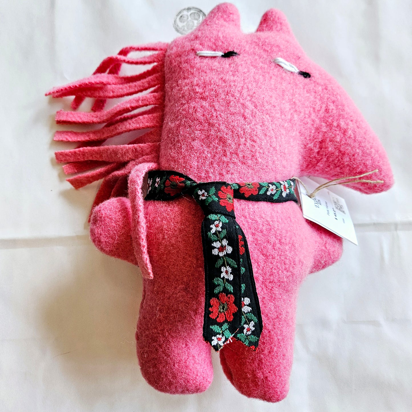 Vintage Wool Animal Stuffies