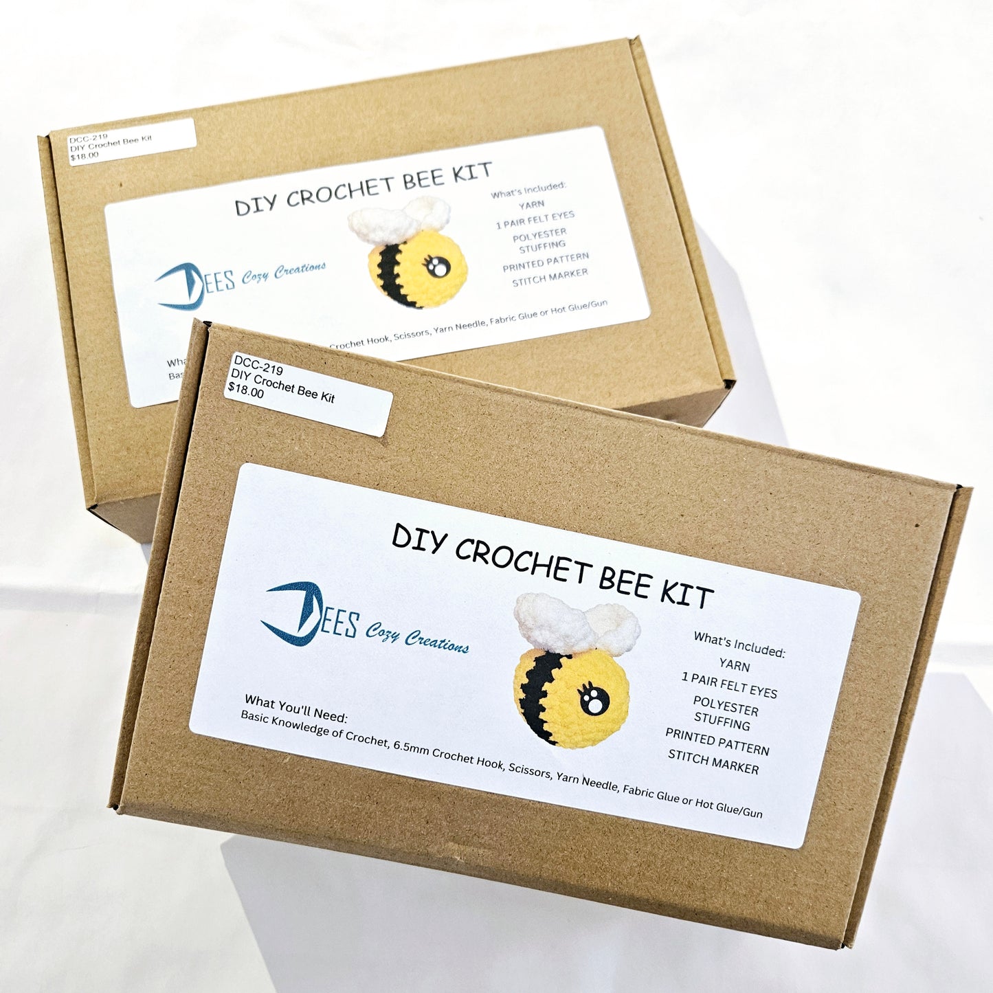 DIY Crochet Bee Kit