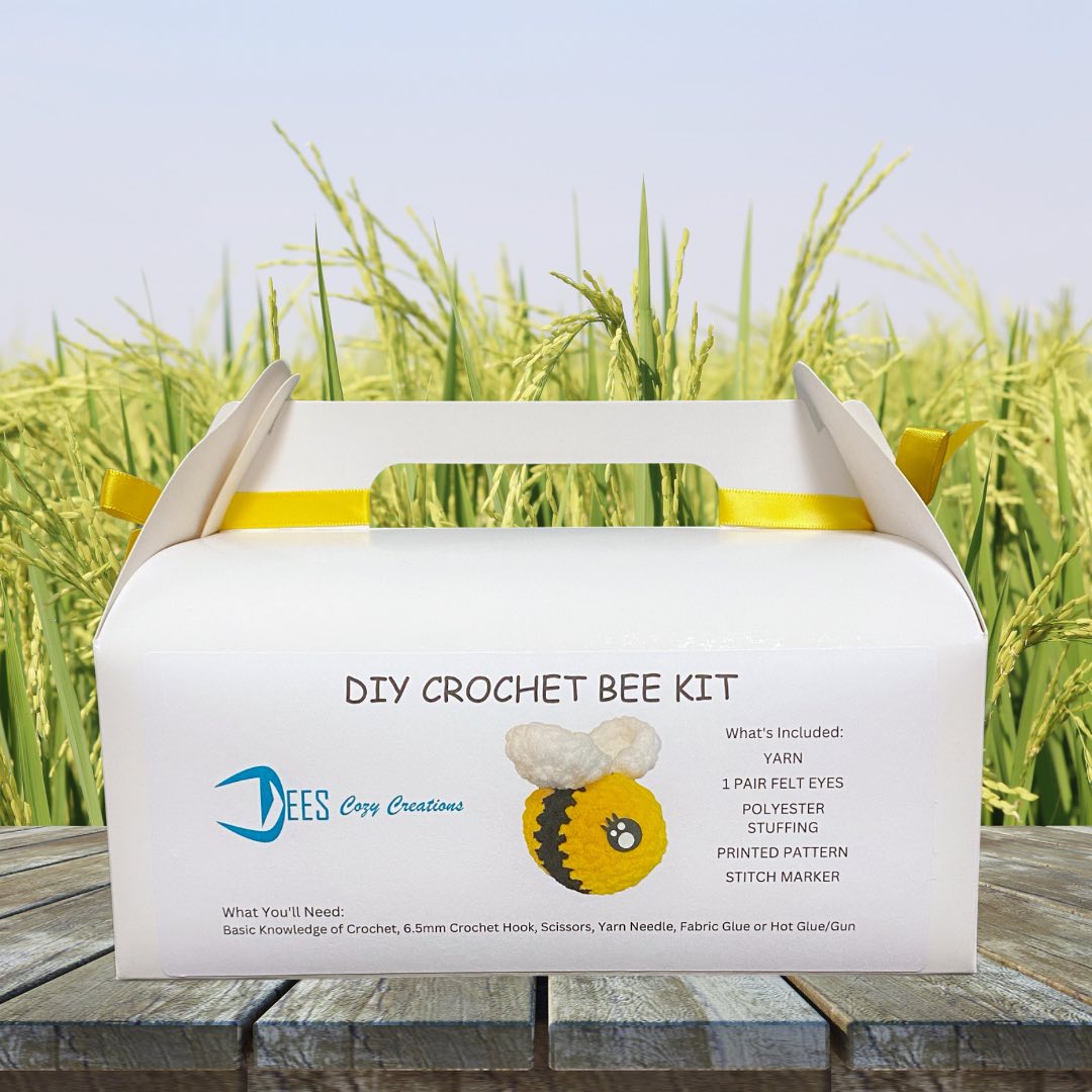 DIY Crochet Bee Kit