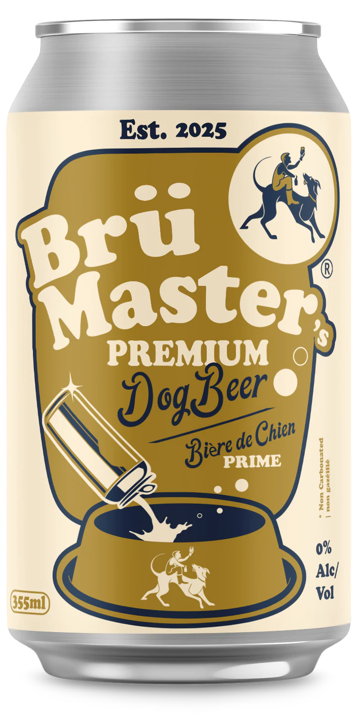 BrüMaster's Premium Dog Beer - SINGLE CAN