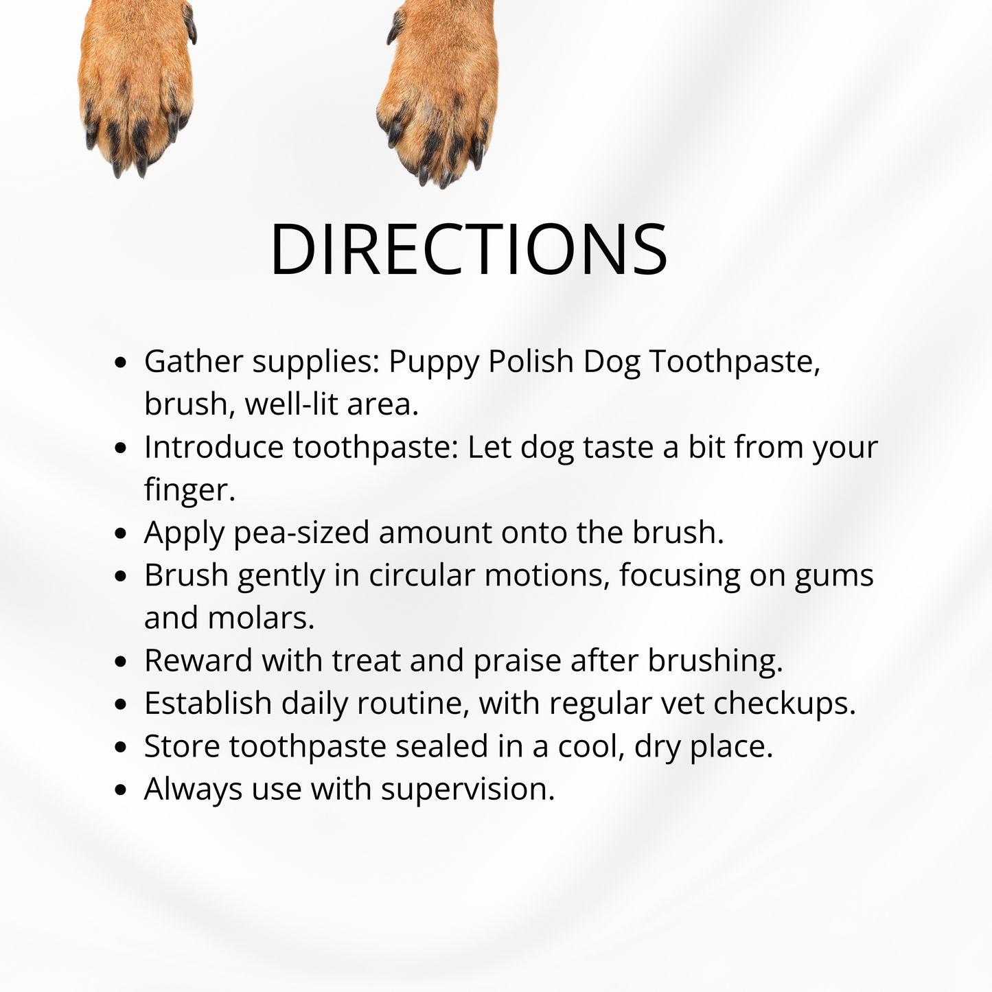 Puppy Polish Toothpaste
