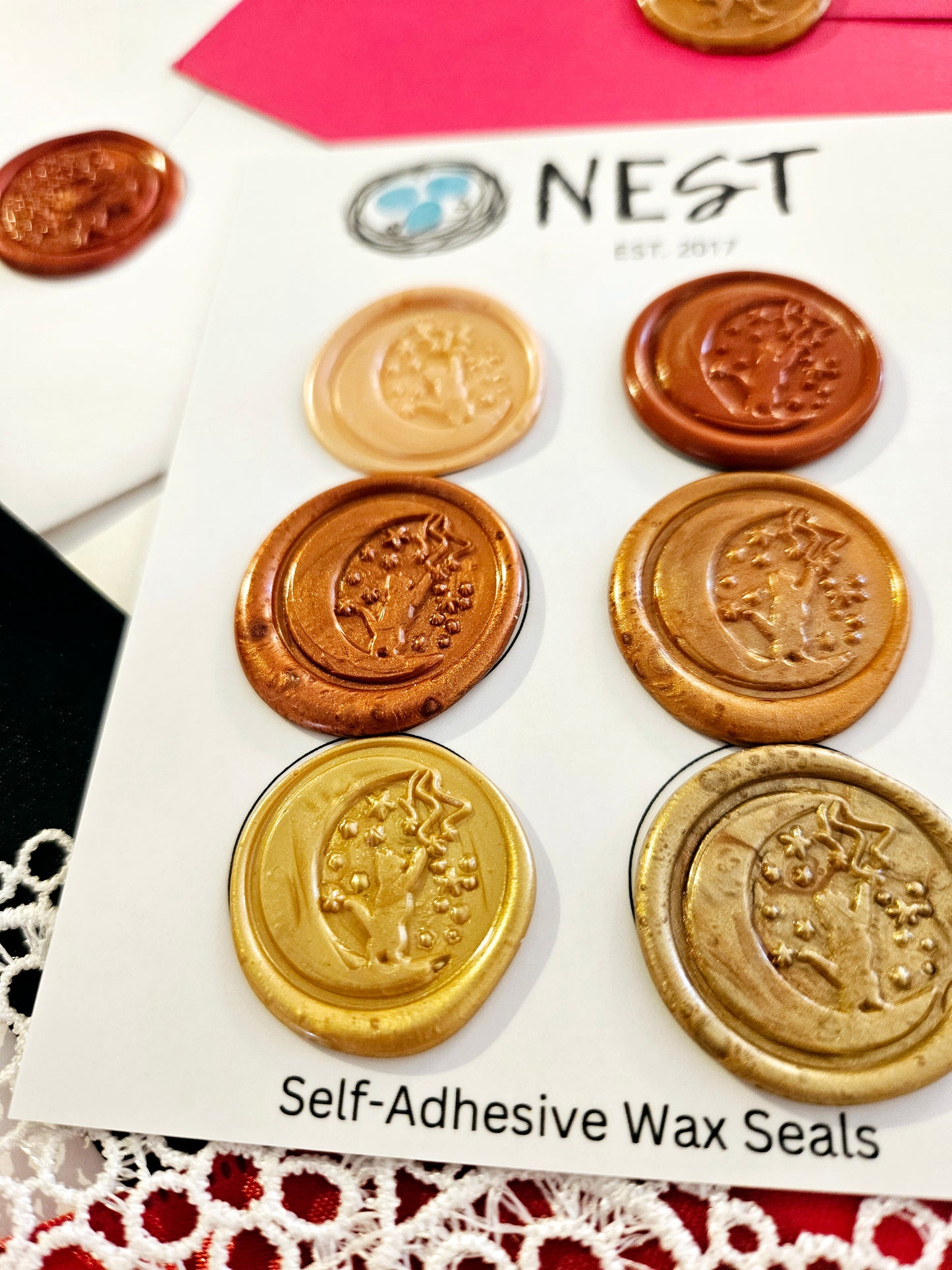 Self-Adhesive Wax Seals