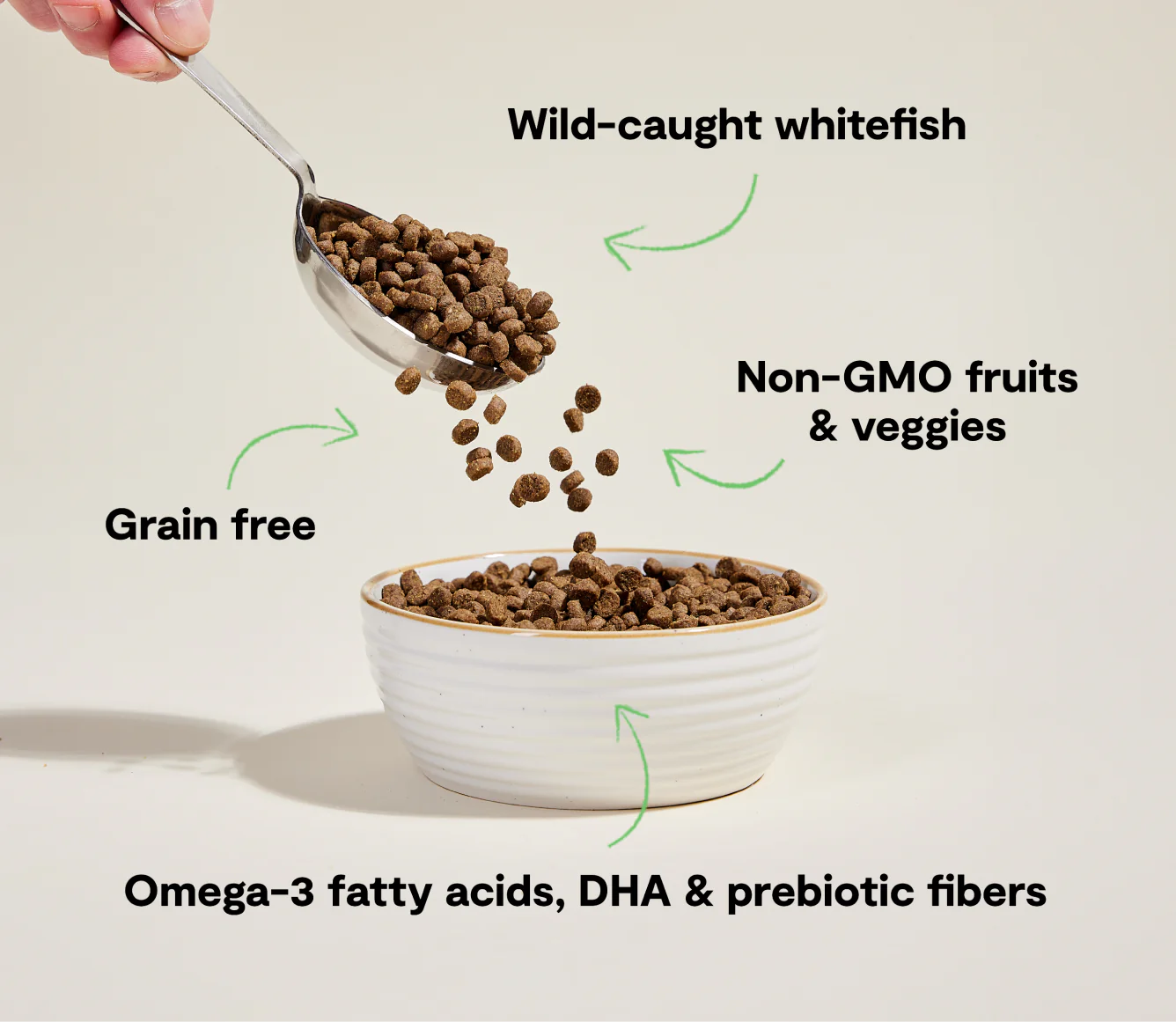 Open Farm Grain-Free Dry Cat Food - Whitefish Recipe