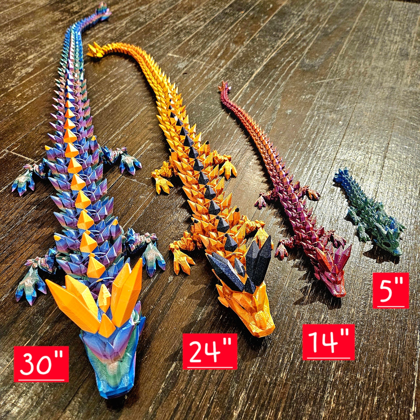 3D Printed Dragons