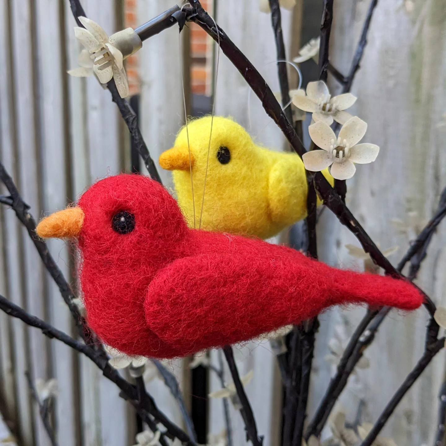 Needle Felting Kits- Bird Ornament Kit