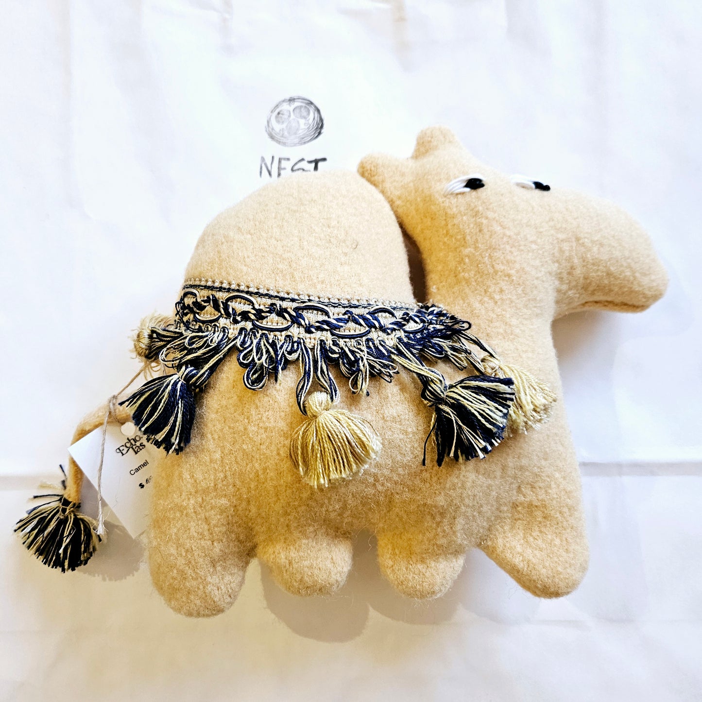 Vintage Wool Animal Stuffies