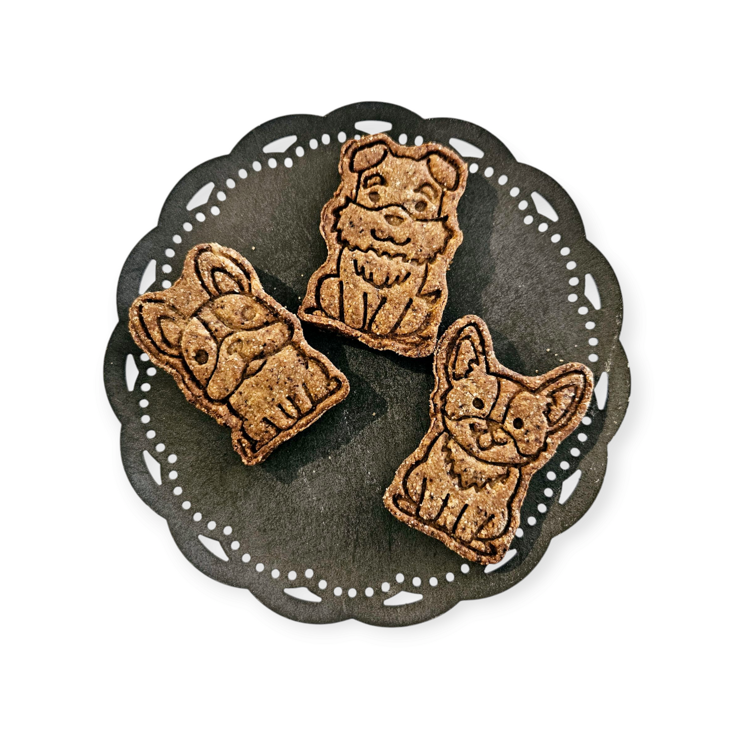 Dog Snacks - Carob Coconut Cookies