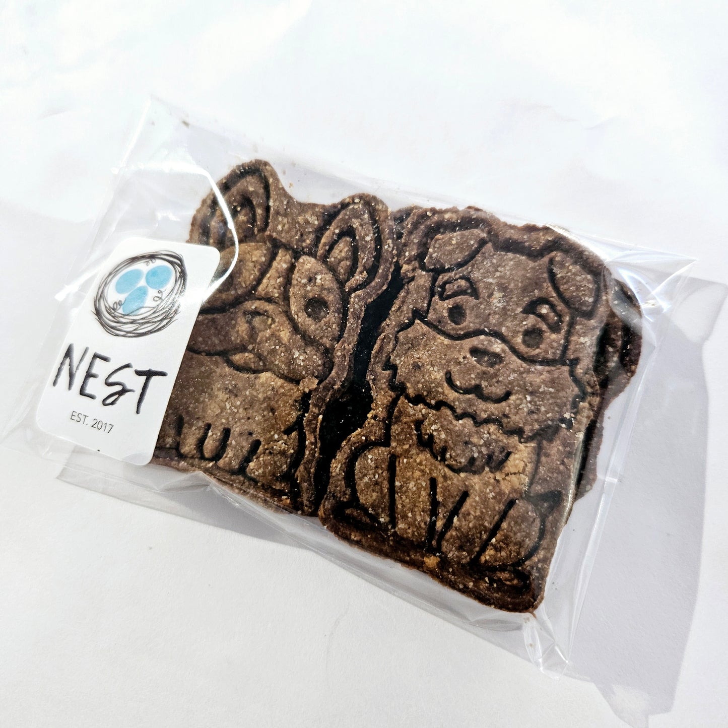 Dog Snacks - Carob Coconut Cookies