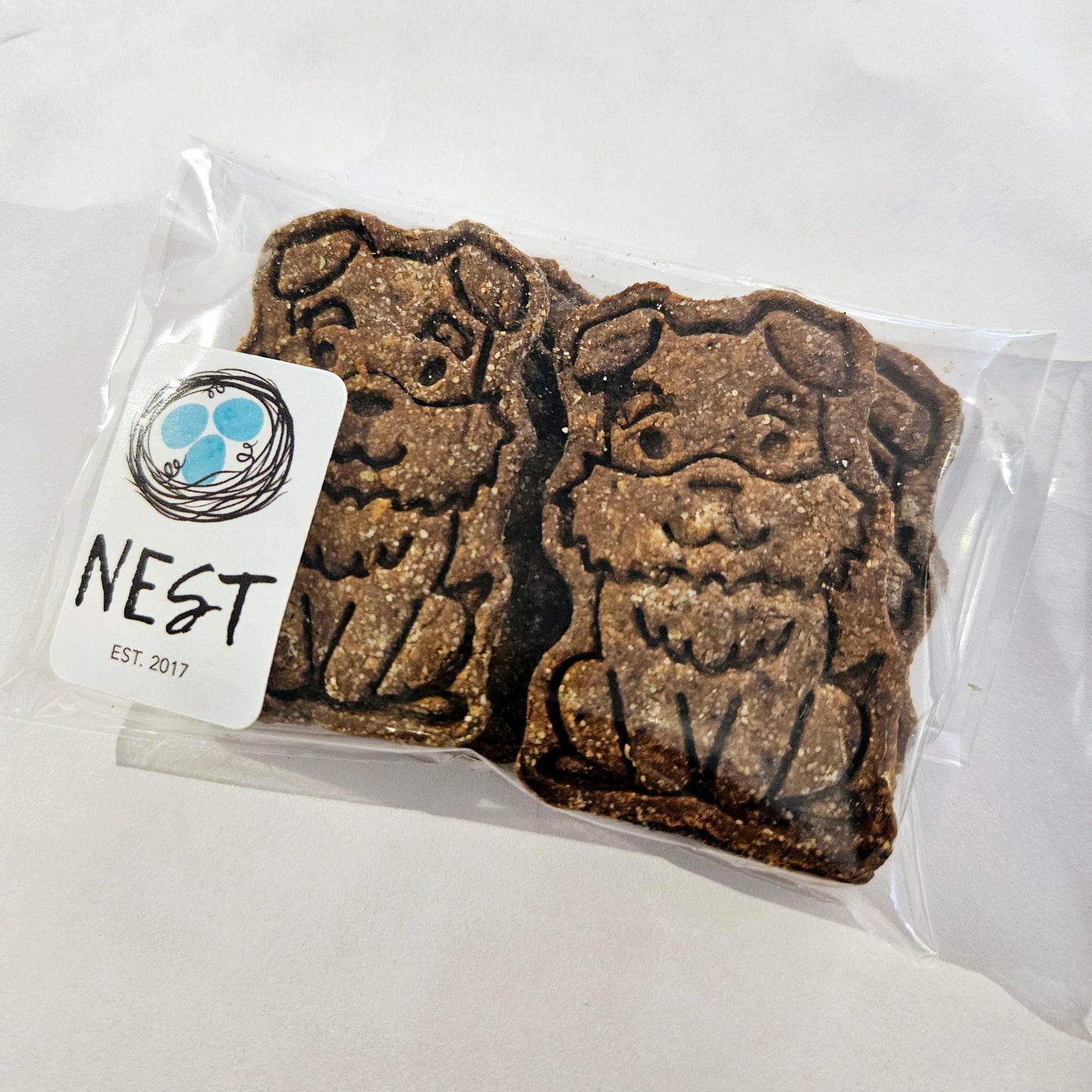 Dog Snacks - Carob Coconut Cookies