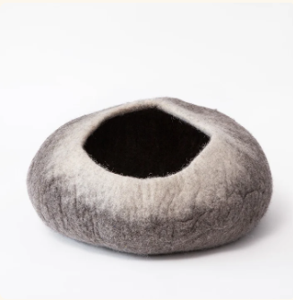Natural Wool Pet Beds - Cat Cave