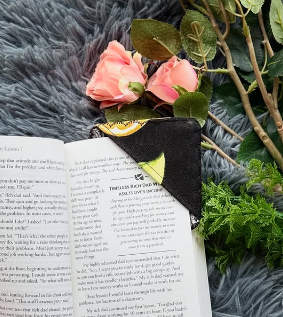 Fabric Corner Bookmarks