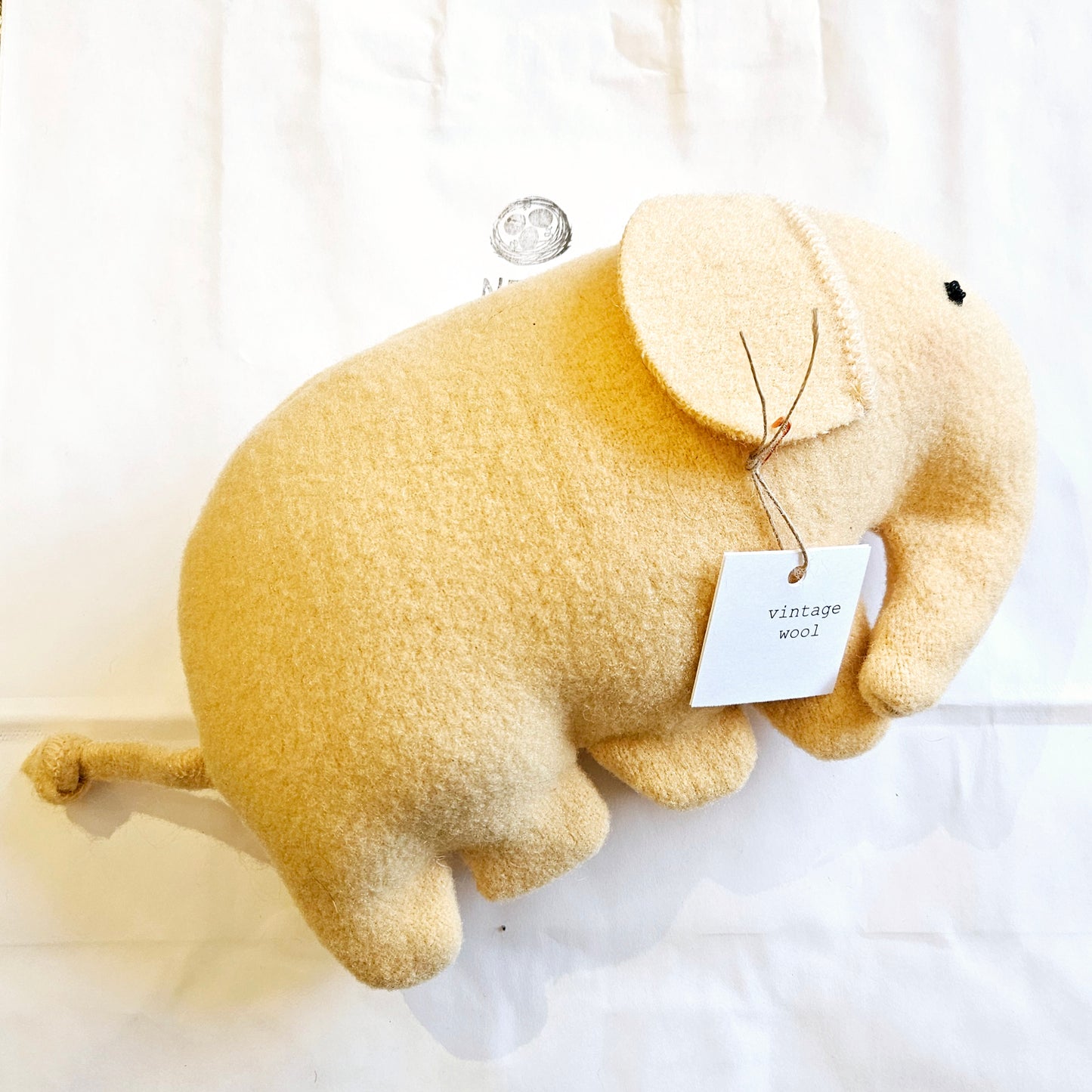 Vintage Wool Animal Stuffies