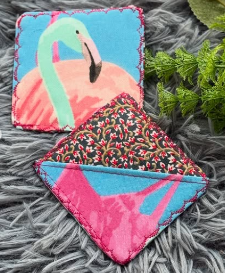 Fabric Corner Bookmarks