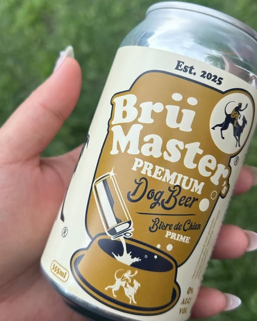 BrüMaster's Premium Dog Beer - SINGLE CAN