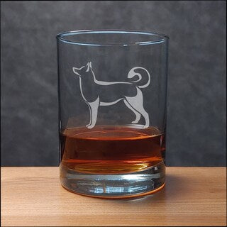 Etched Whisky Glasses