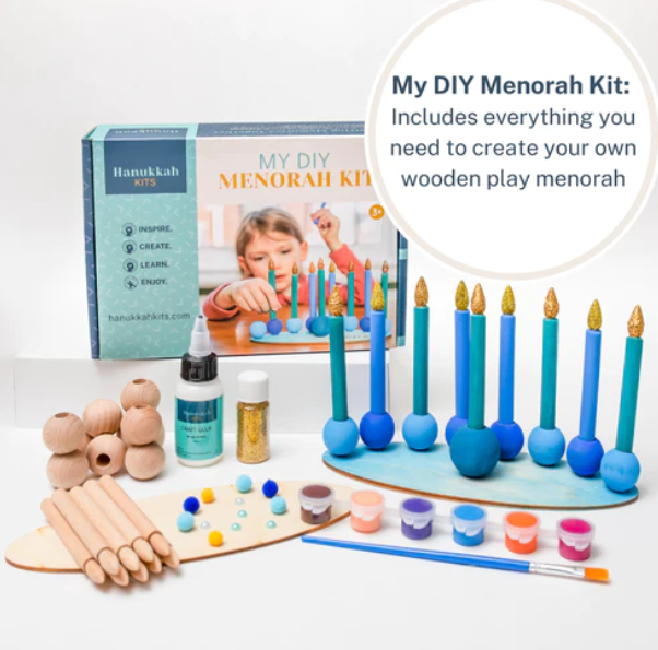 Hannukkah DIY Menorah Kit