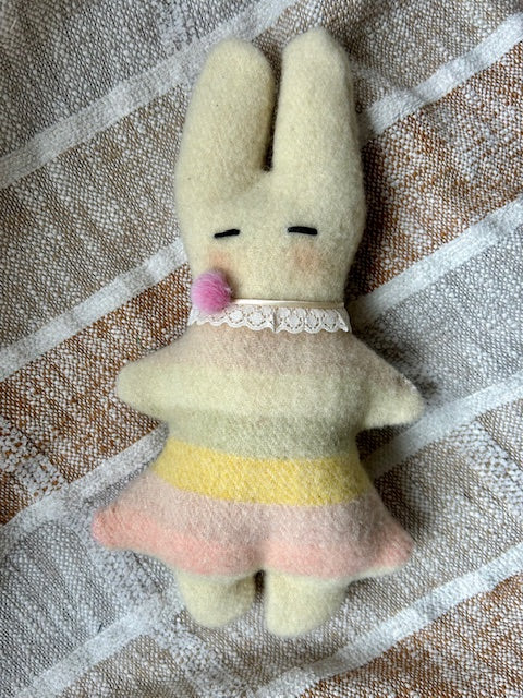 Vintage Wool Animal Stuffies