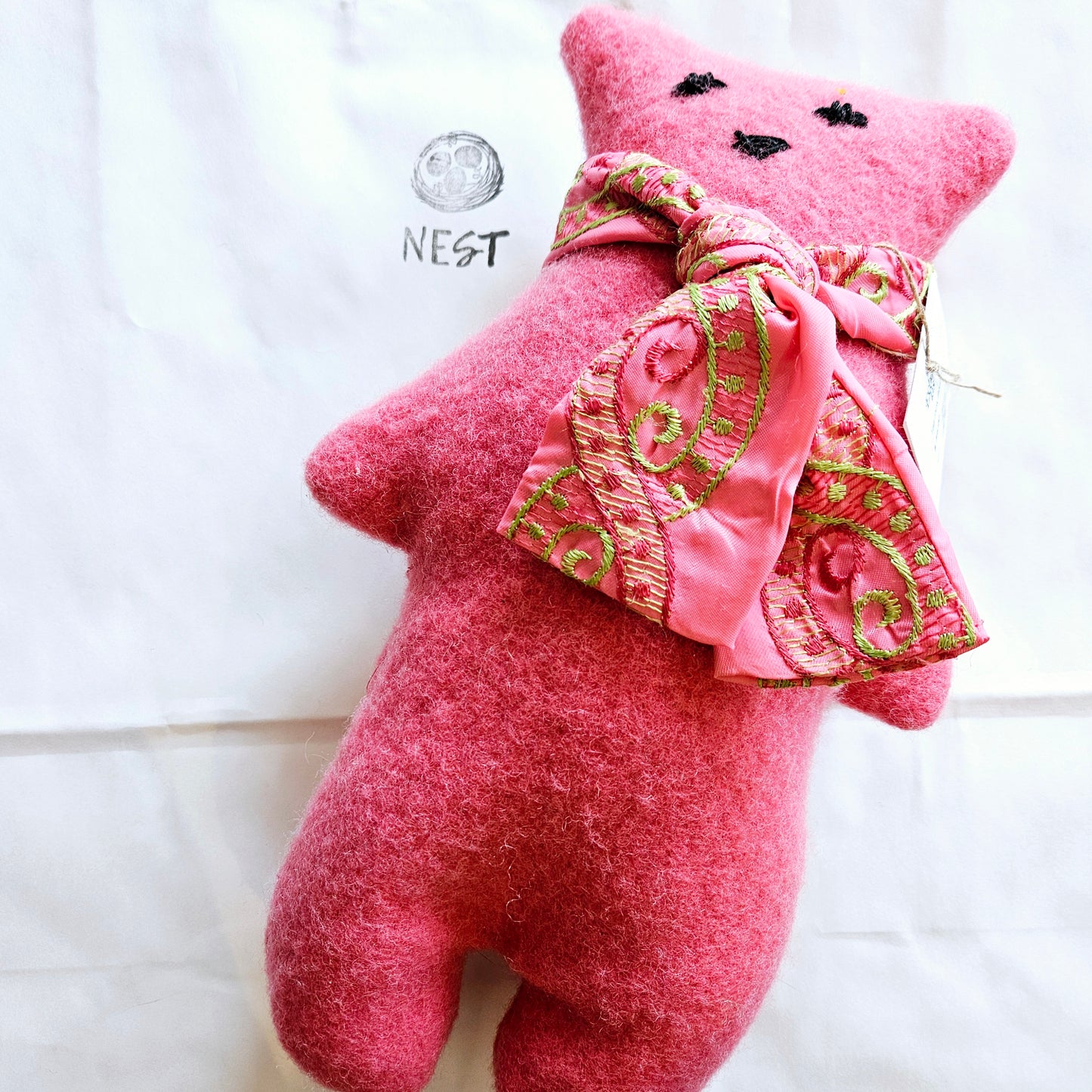 Vintage Wool Animal Stuffies