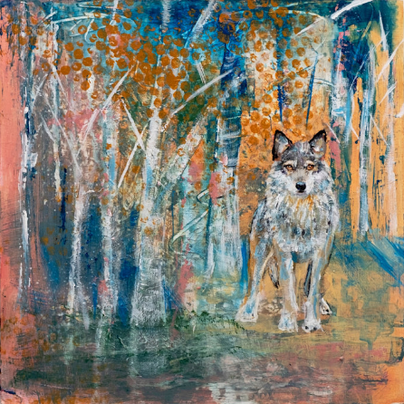 Wildlife Greeting Cards by Leslie Cline
