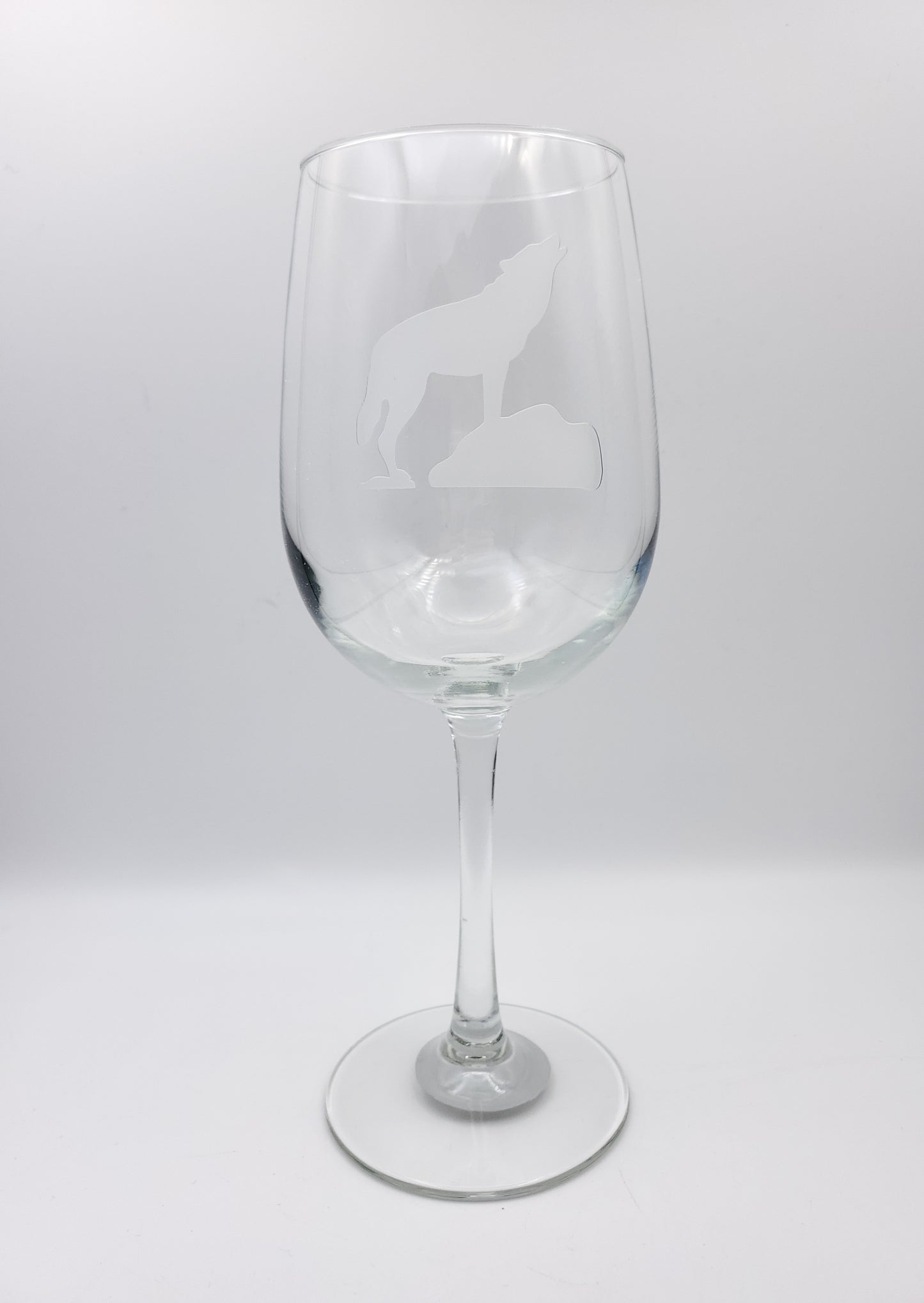 Etched Wineglasses