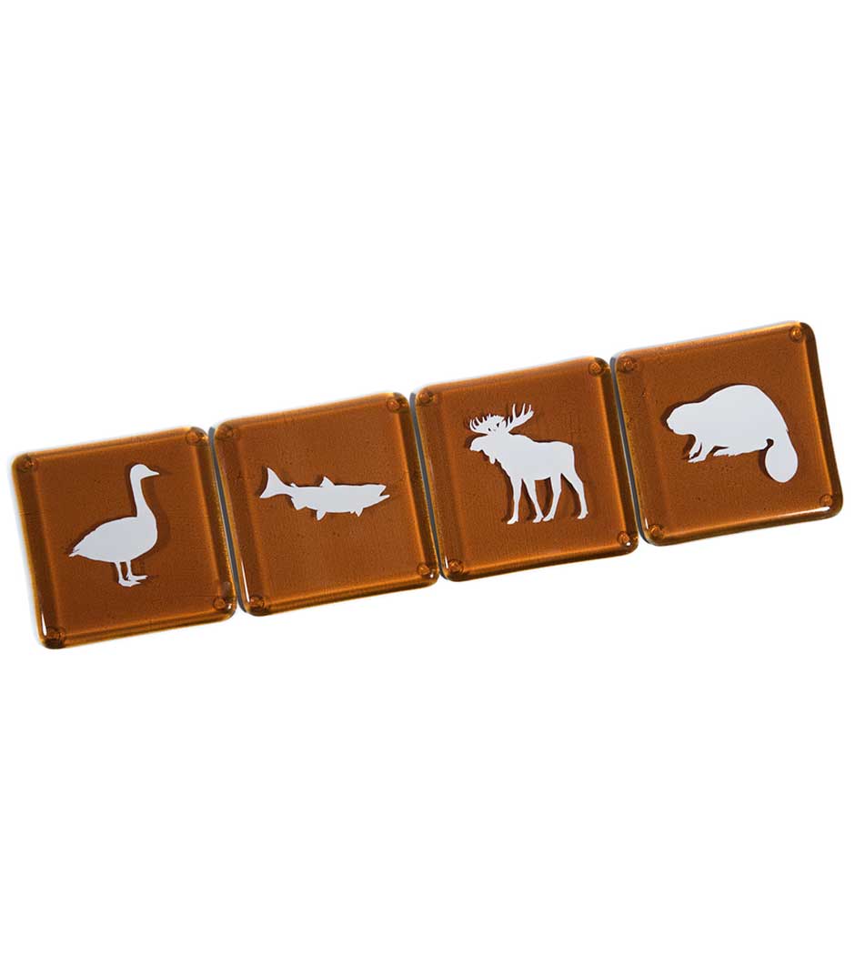 Glass Coasters - Sets of 4