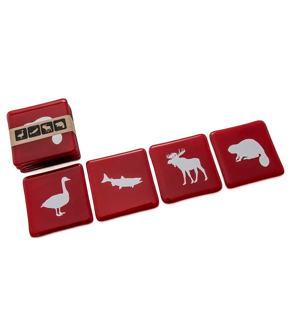 Glass Coasters - Sets of 4