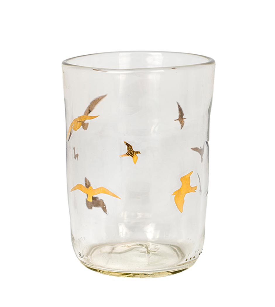 Beer Glass Tumblers - Gold