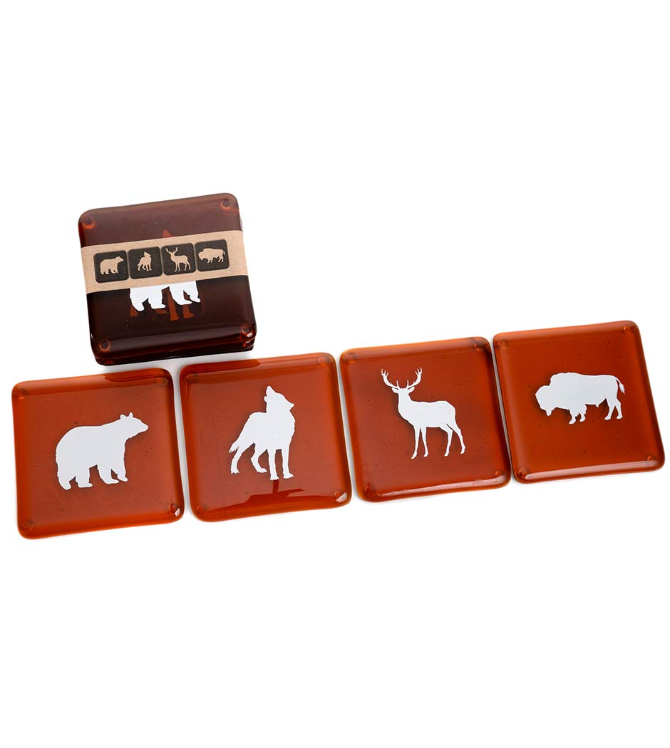 Glass Coasters - Sets of 4