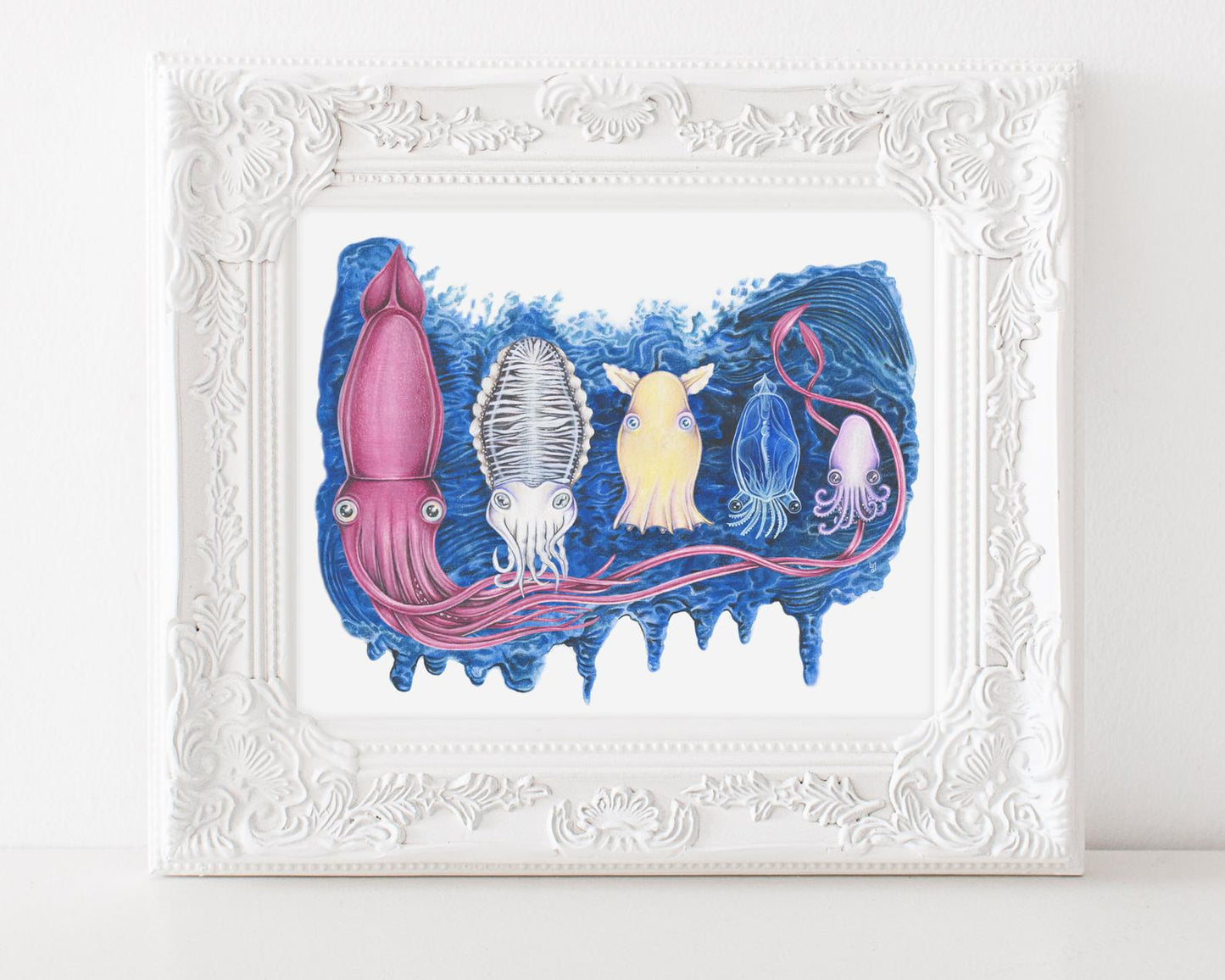 Nesting Animal Prints - Three On The Treetop