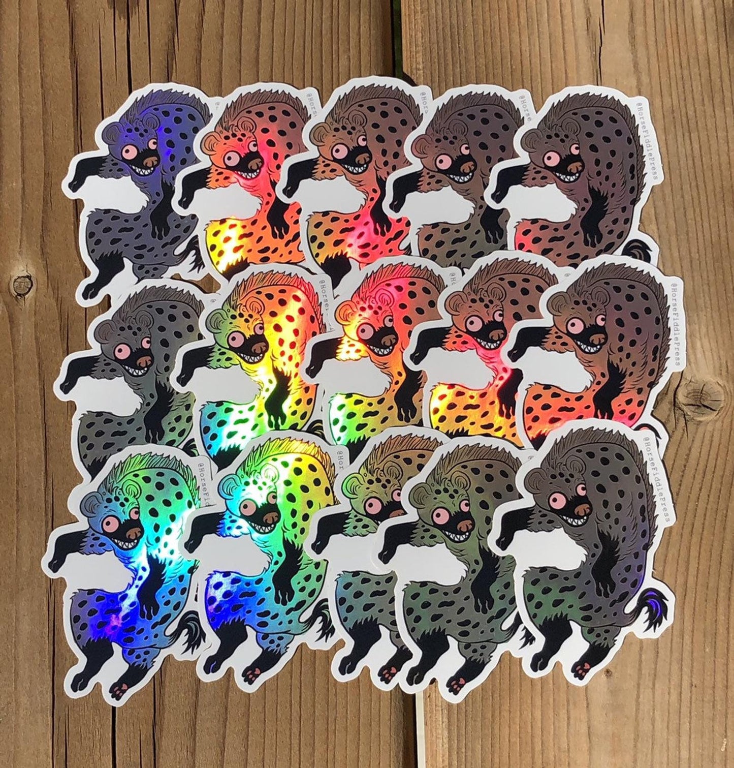 Vinyl Stickers - Horse Fiddle Press