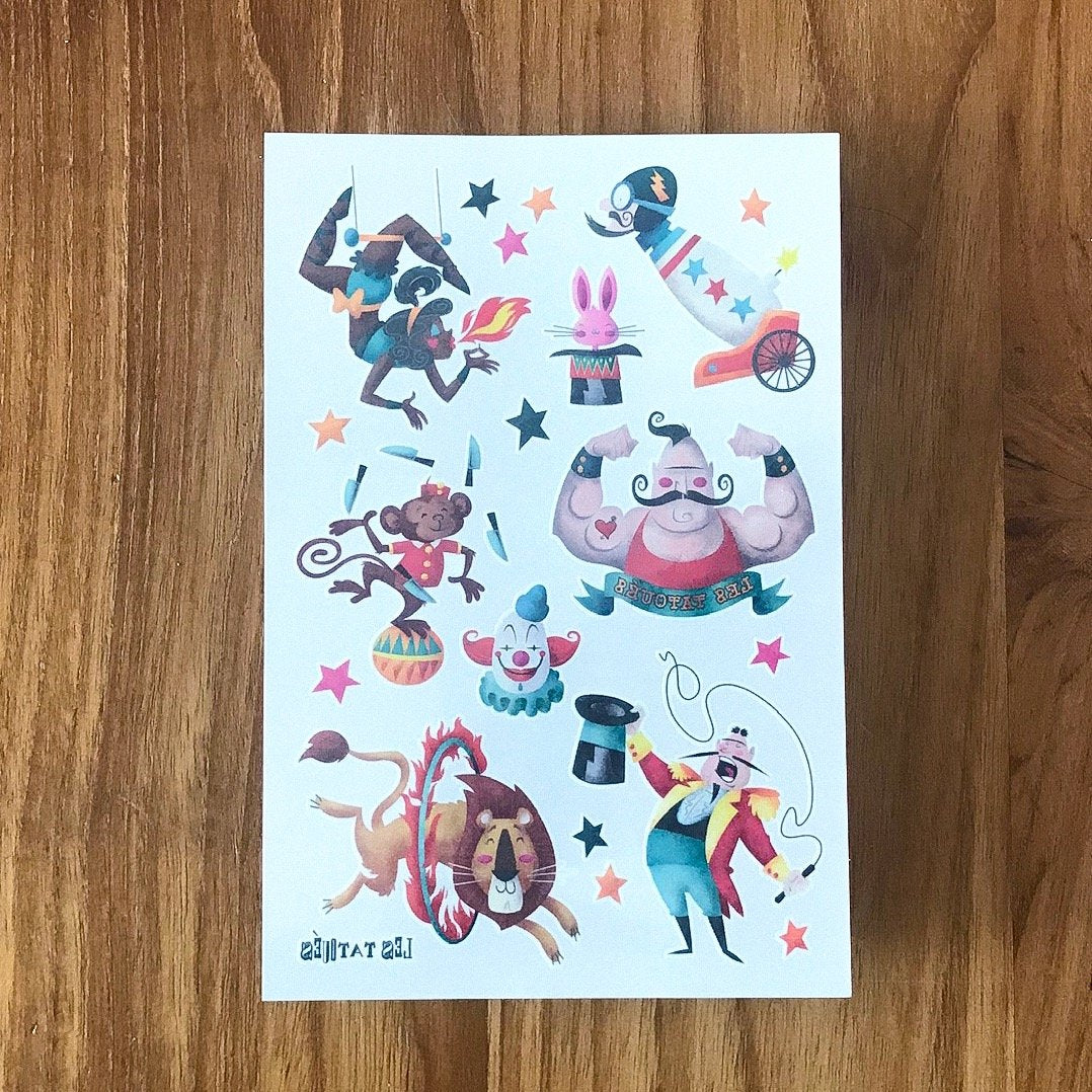 Temporary Tattoos - Les Tatoués