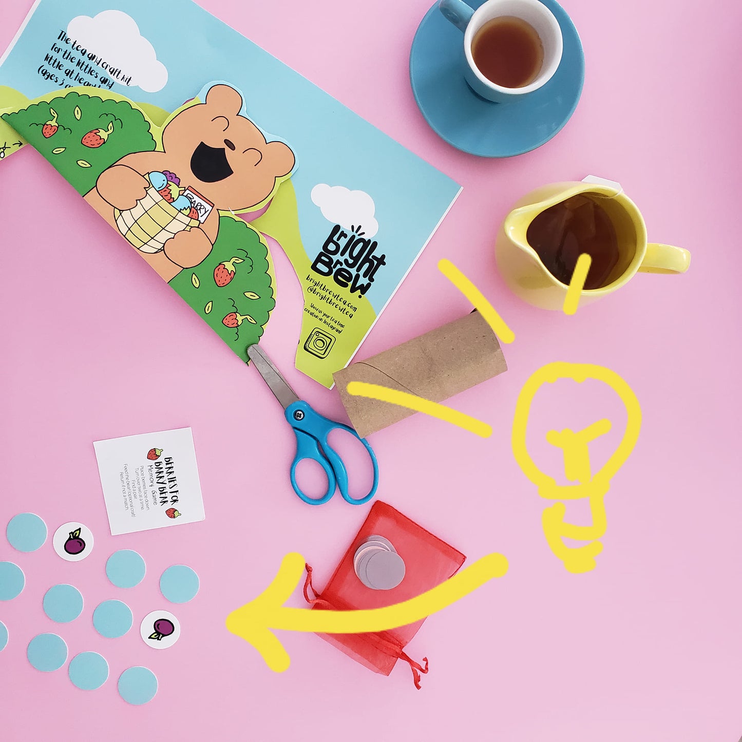 Bright Brew Kids Tea + Craft Kits