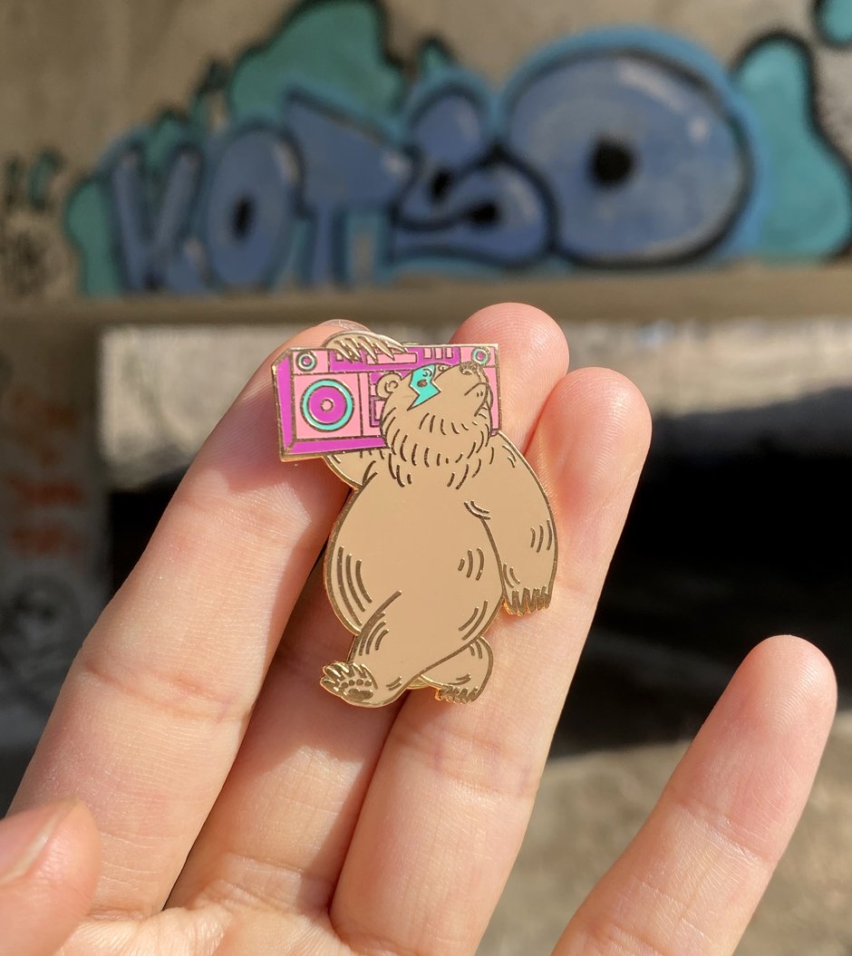 Enamel Pins - Horse Fiddle Press
