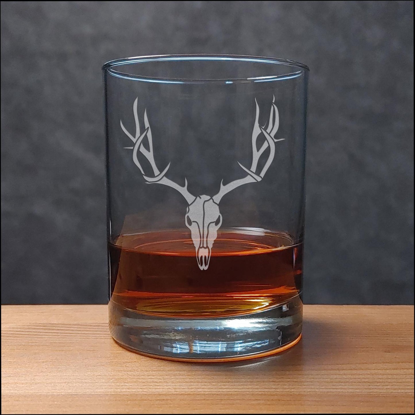 Etched Whisky Glasses