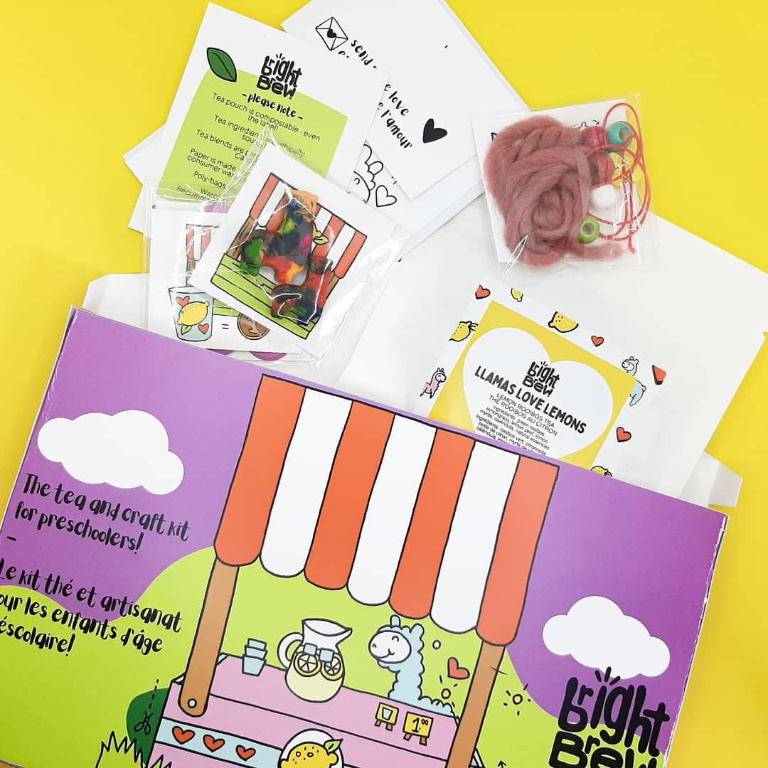 Bright Brew Kids Tea + Craft Kits