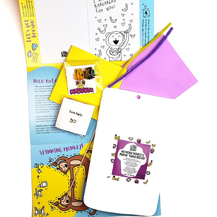 Bright Brew Kids Tea + Craft Kits