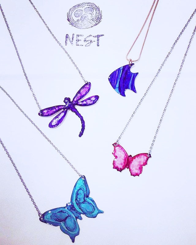 Handpainted Necklaces