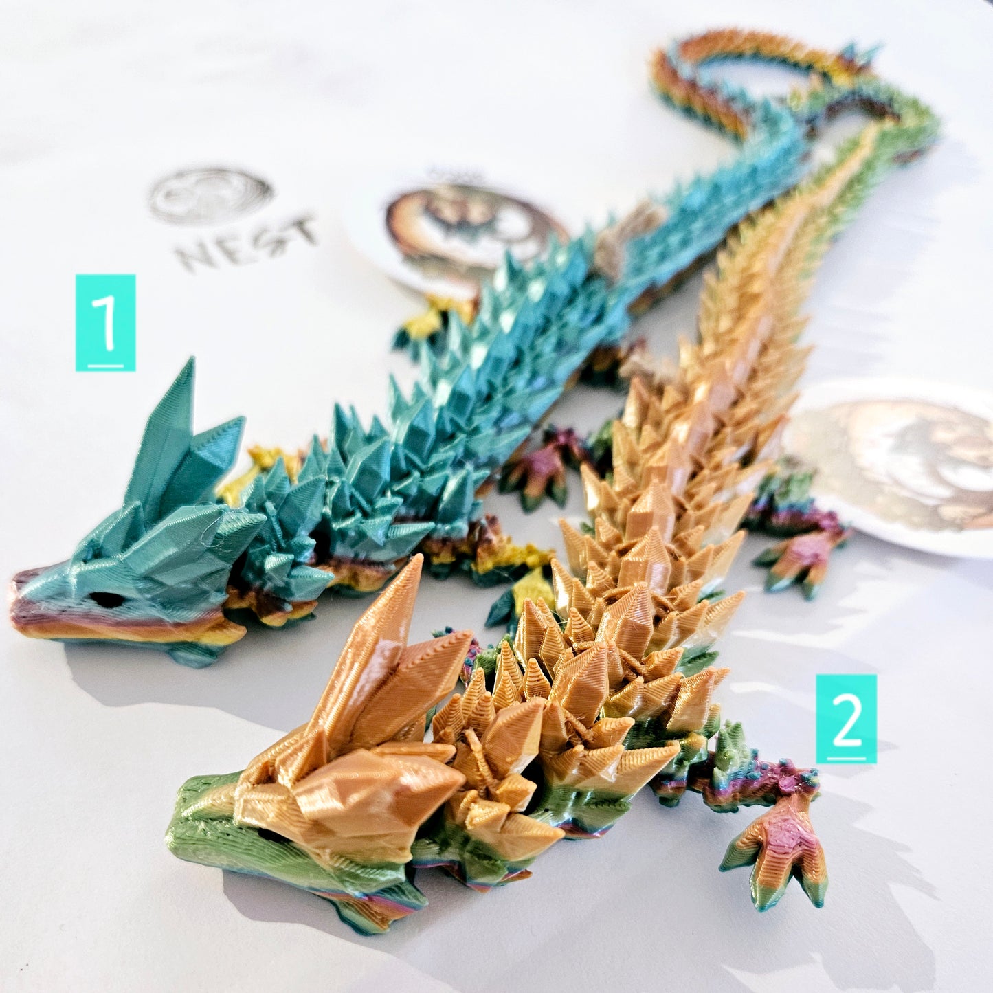 3D Printed Dragons