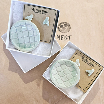 Ceramic Earrings, Cufflinks and Pins