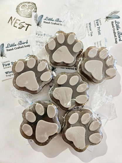 Hand Crafted Glycerin Paw Soaps