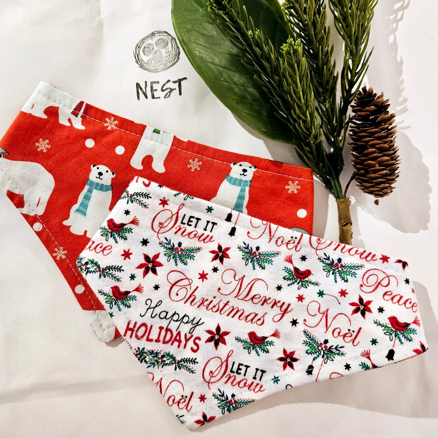 Holiday Dog Bandanas