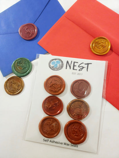 Self-Adhesive Wax Seals