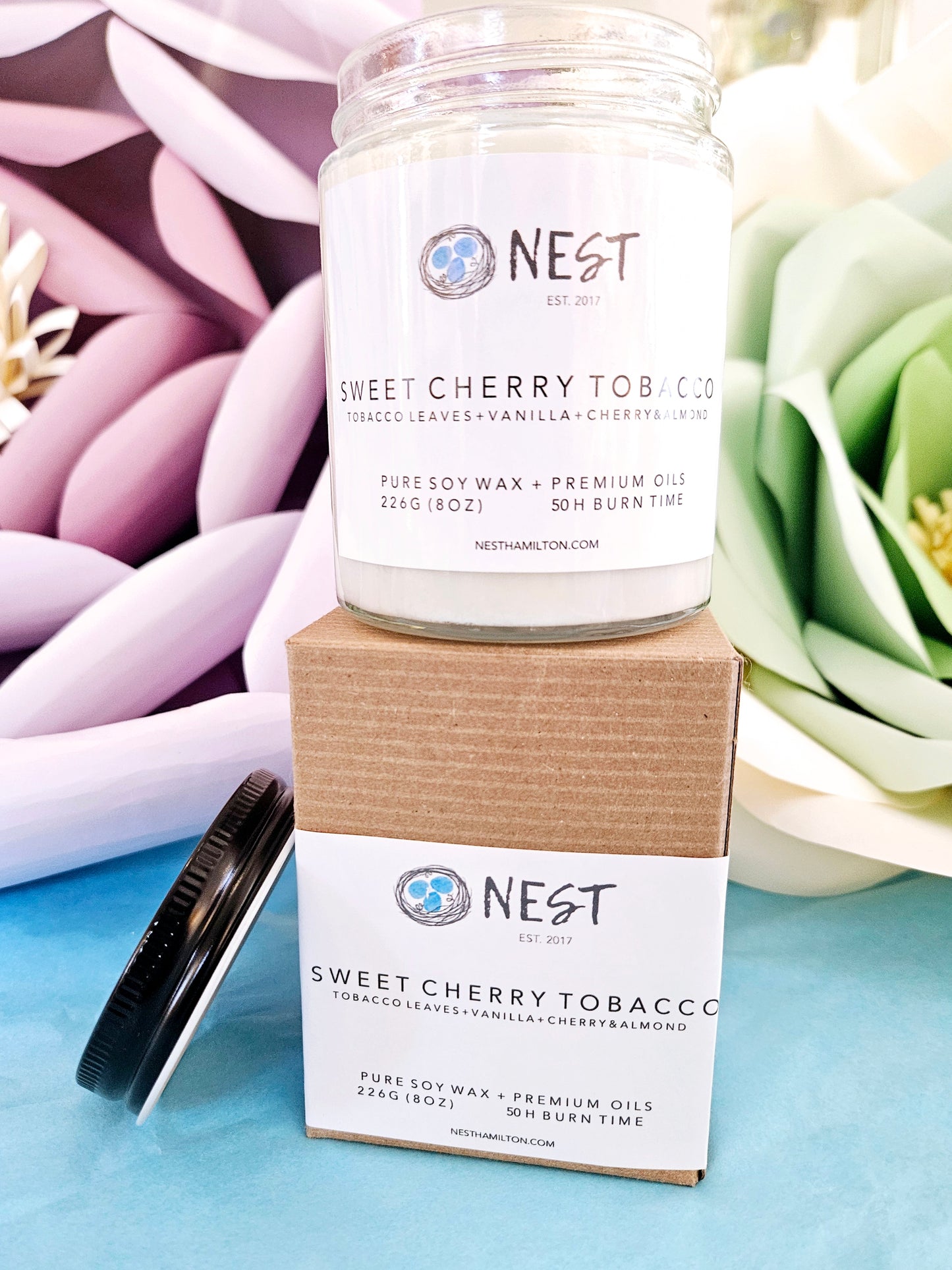 Pure Soy Candles - For Nest by Chloe + Crown