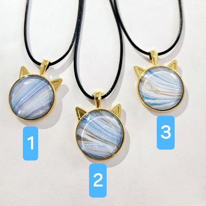 Cat Pendant Necklaces