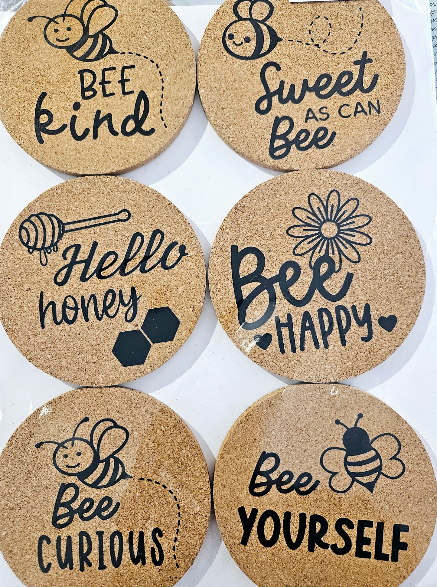 Cork Coaster Sets