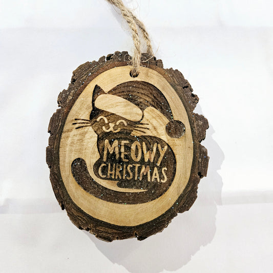 Woodburned Christmas Ornaments